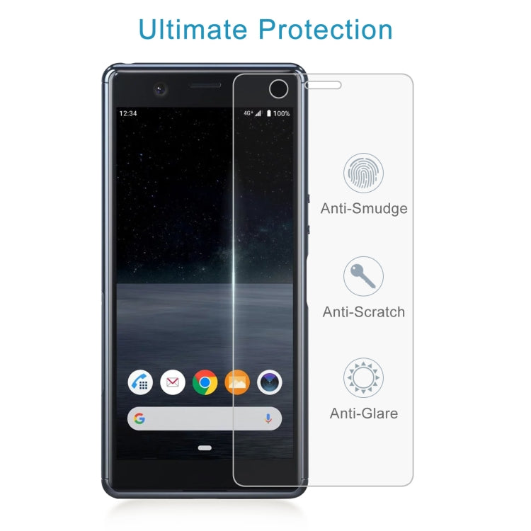 10 PCS 0.26mm 9H 2.5D Tempered Glass Film For Sony Xperia Ace