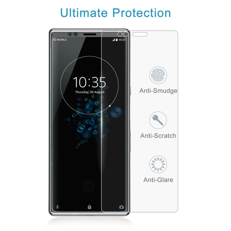 10 PCS 0.26mm 9H 2.5D Tempered Glass Film For Sony Xperia XA4
