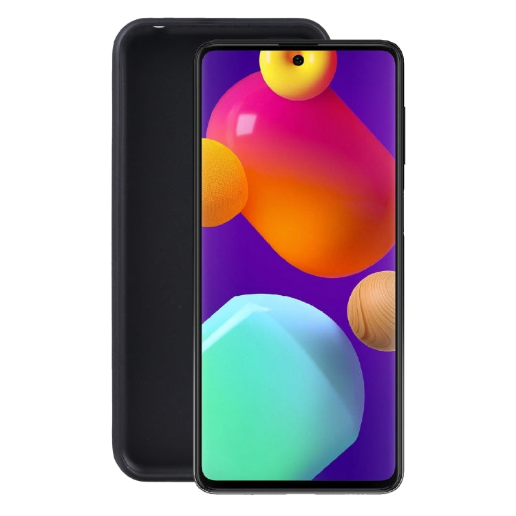 TPU Phone Case For Samsung Galaxy M62(Frosted Black)