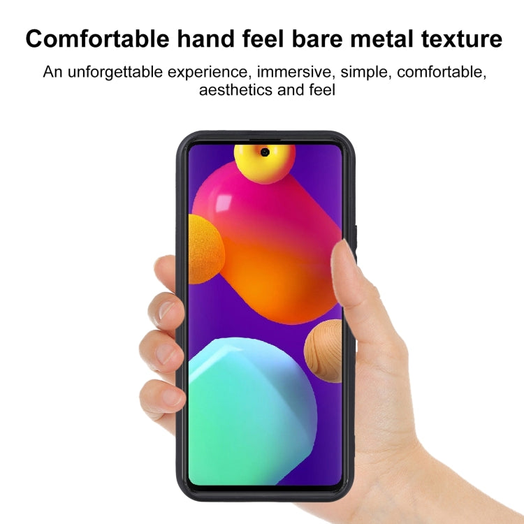 TPU Phone Case For Samsung Galaxy M62(Frosted Black)