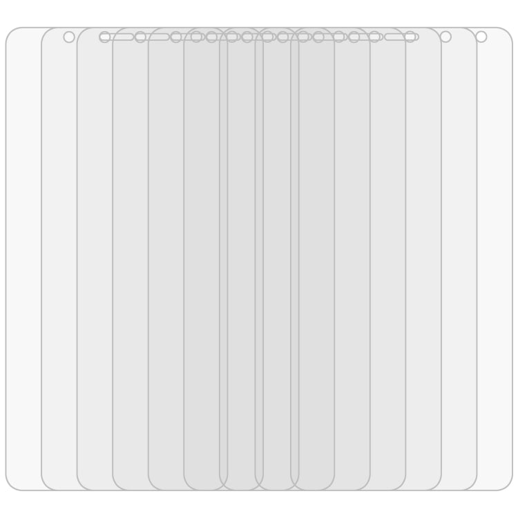 50 PCS 0.26mm 9H 2.5D Tempered Glass Film For BQ Aquaris V Plus