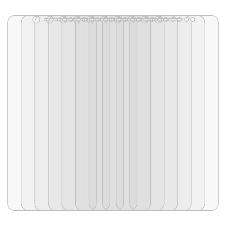 50 PCS 0.26mm 9H 2.5D Tempered Glass Film For Infinix Itel A44