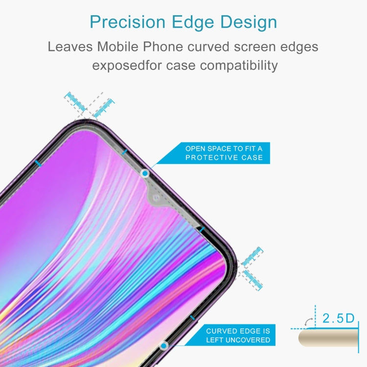 50 PCS 0.26mm 9H 2.5D Tempered Glass Film For Infinix Smart 4c