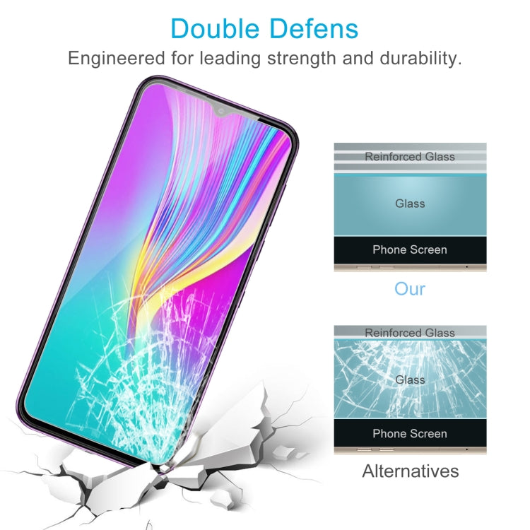 50 PCS 0.26mm 9H 2.5D Tempered Glass Film For Infinix Smart 4c