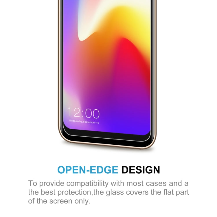 50 PCS 0.26mm 9H 2.5D Tempered Glass Film For Leagoo M11
