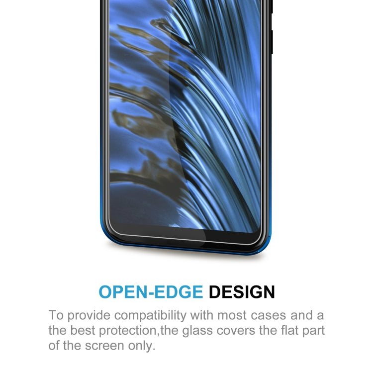 50 PCS 0.26mm 9H 2.5D Tempered Glass Film For Leagoo M12
