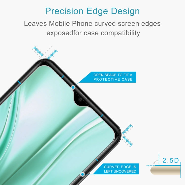 50 PCS 0.26mm 9H 2.5D Tempered Glass Film For Leagoo S11