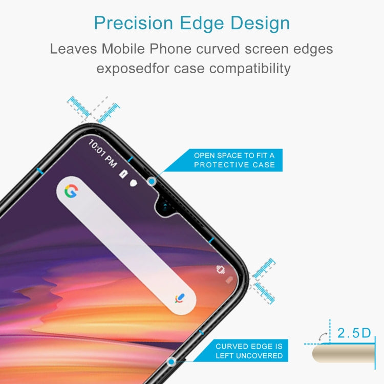 50 PCS 0.26mm 9H 2.5D Tempered Glass Film For Lenovo A6 Note