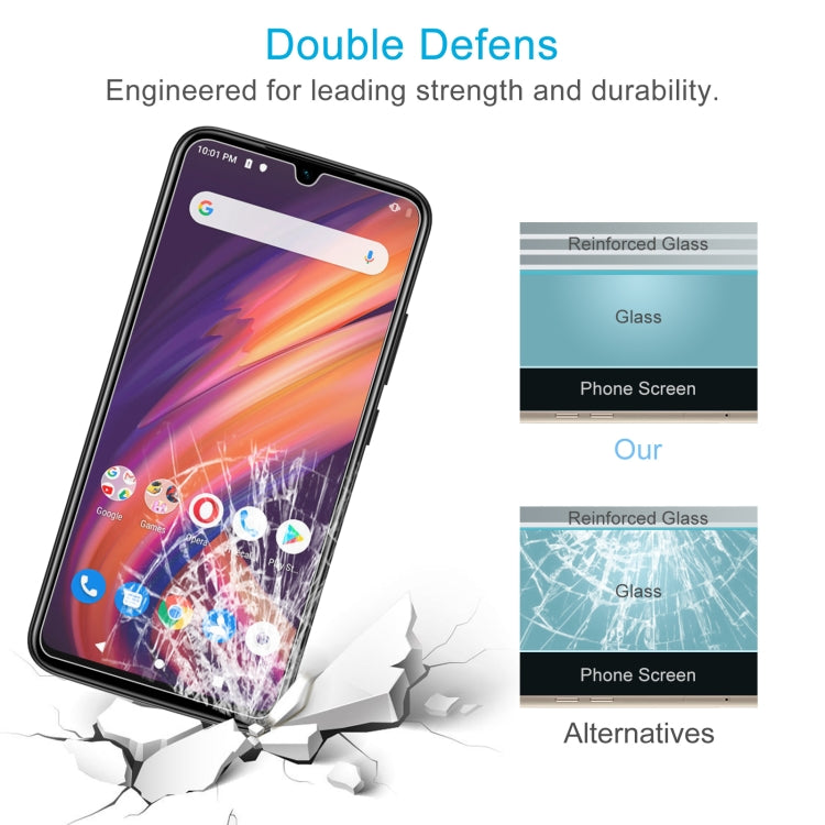 50 PCS 0.26mm 9H 2.5D Tempered Glass Film For Lenovo A6 Note