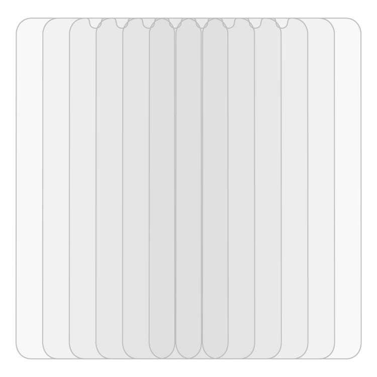 50 PCS 0.26mm 9H 2.5D Tempered Glass Film For Lenovo Z6