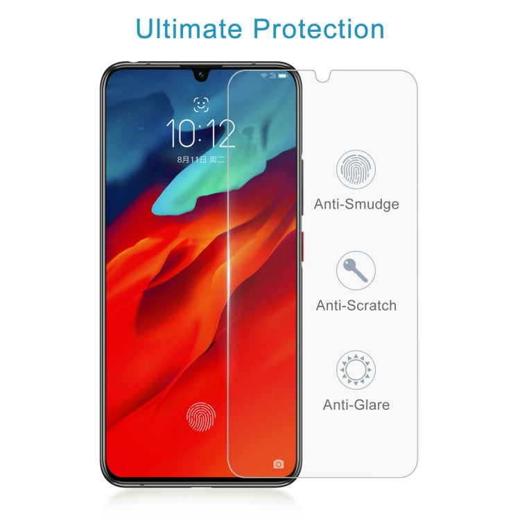 50 PCS 0.26mm 9H 2.5D Tempered Glass Film For Lenovo Z6