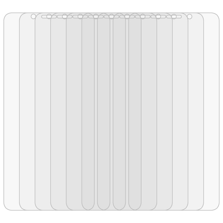 50 PCS 0.26mm 9H 2.5D Tempered Glass Film For LG K20 2019
