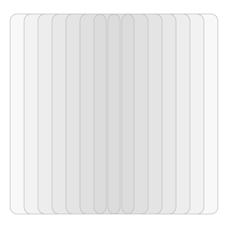 50 PCS 0.26mm 9H 2.5D Tempered Glass Film For Meizu 16s Pro