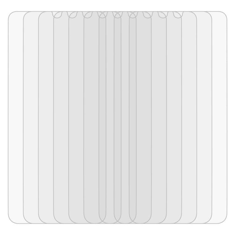 50 PCS 0.26mm 9H 2.5D Tempered Glass Film For Motorola One Zoom / One Pro