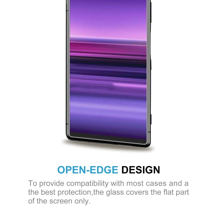 50 PCS 0.26mm 9H 2.5D Tempered Glass Film For Sony Xperia 2