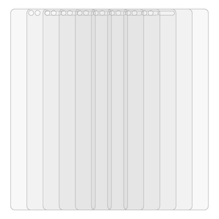 50 PCS 0.26mm 9H 2.5D Tempered Glass Film For Sony Xperia XA4