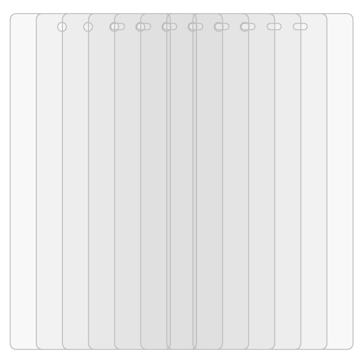 50 PCS 0.26mm 9H 2.5D Tempered Glass Film For Sony Xperia XZ5