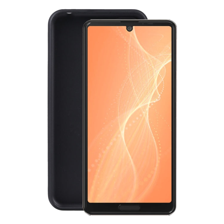 TPU Phone Case For Sharp Aquos sense/SH-01K/SHV40/SH-M05(Black)