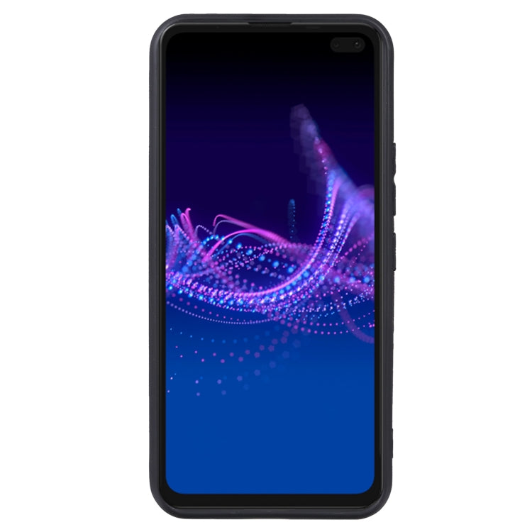 TPU Phone Case For Sharp Aquos Sense4 4G / Sense 5G(Black)