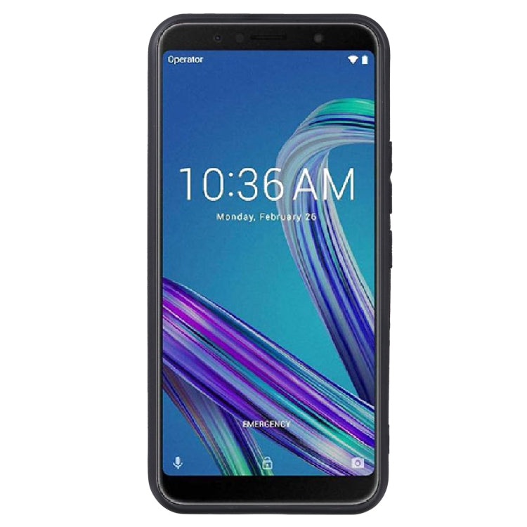 TPU Phone Case For Asus Zenfone Max Pro (M1) ZB601KL(Pudding Black)