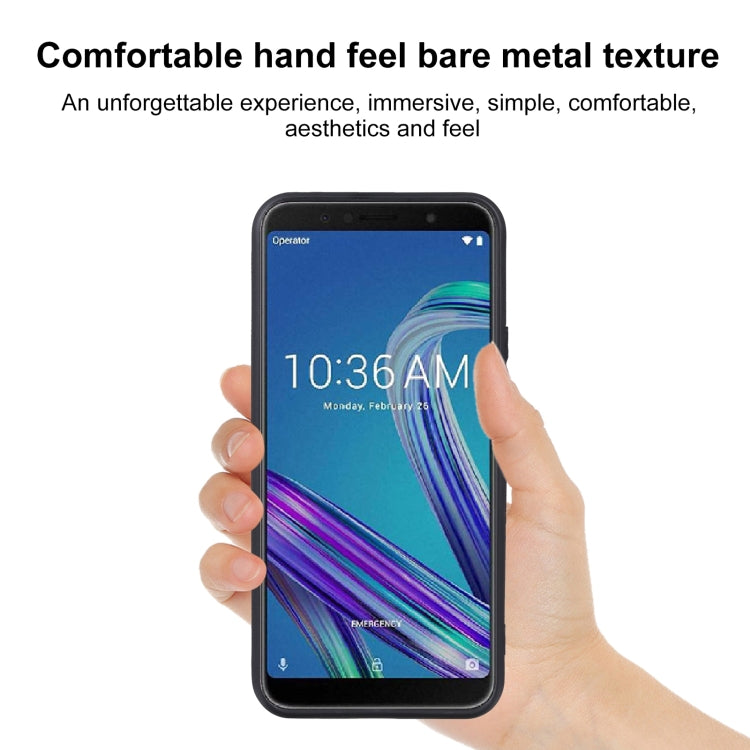TPU Phone Case For Asus Zenfone Max Pro (M1) ZB601KL(Pudding Black)