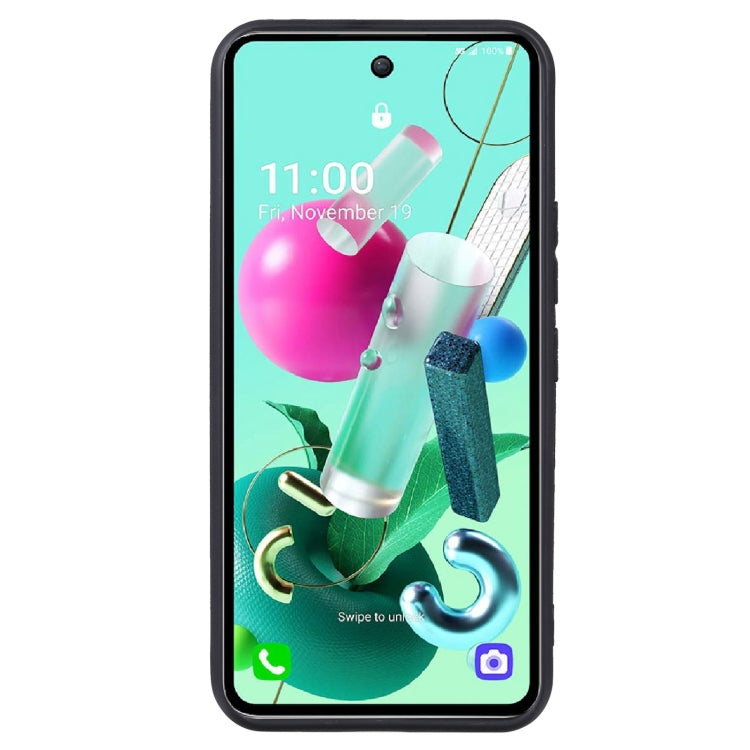 TPU Phone Case For LG K92 5G(Pudding Black)