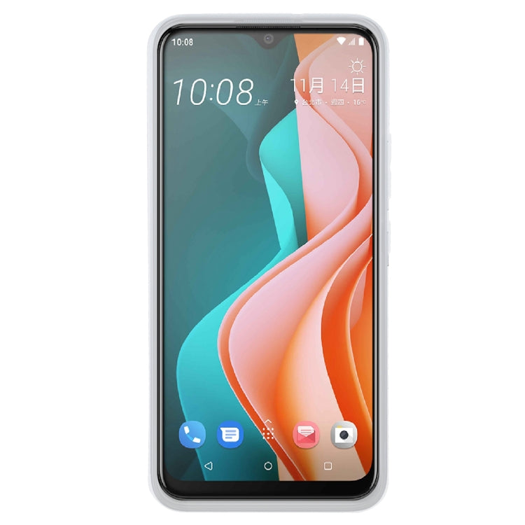 TPU Phone Case For HTC Desire 19s(Pudding Grey)