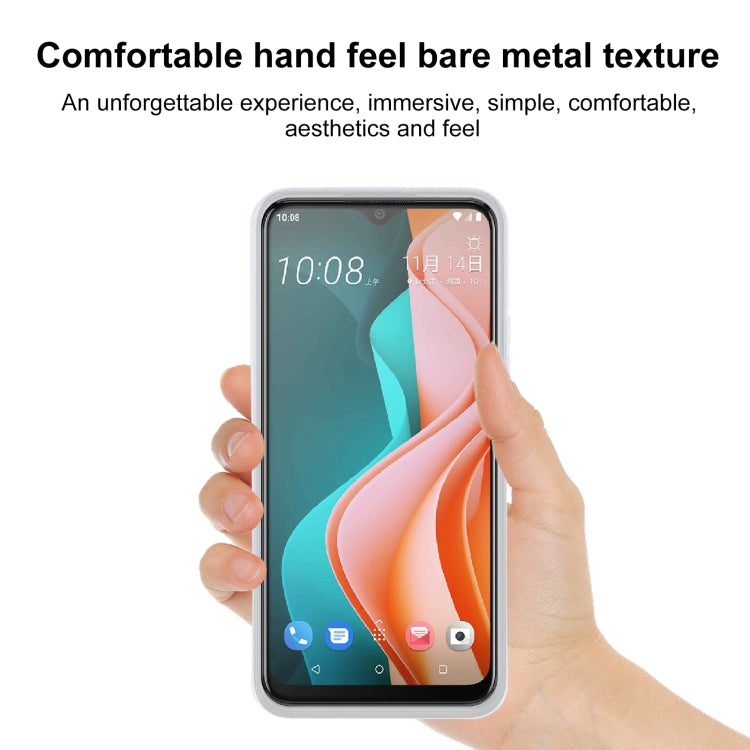 TPU Phone Case For HTC Desire 19s(Pudding Grey)