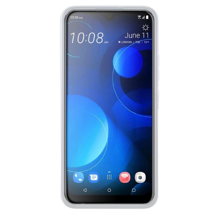 TPU Phone Case For HTC Desire 19+(Pudding Grey)
