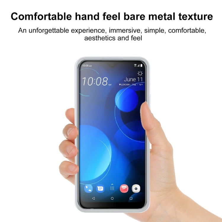 TPU Phone Case For HTC Desire 19+(Pudding Grey)