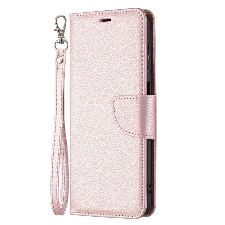 For Samsung Galaxy A13 5G Litchi Texture Pure Color Horizontal Flip Leather Phone Case with Holder & Card Slots & Wallet & Lanyard
