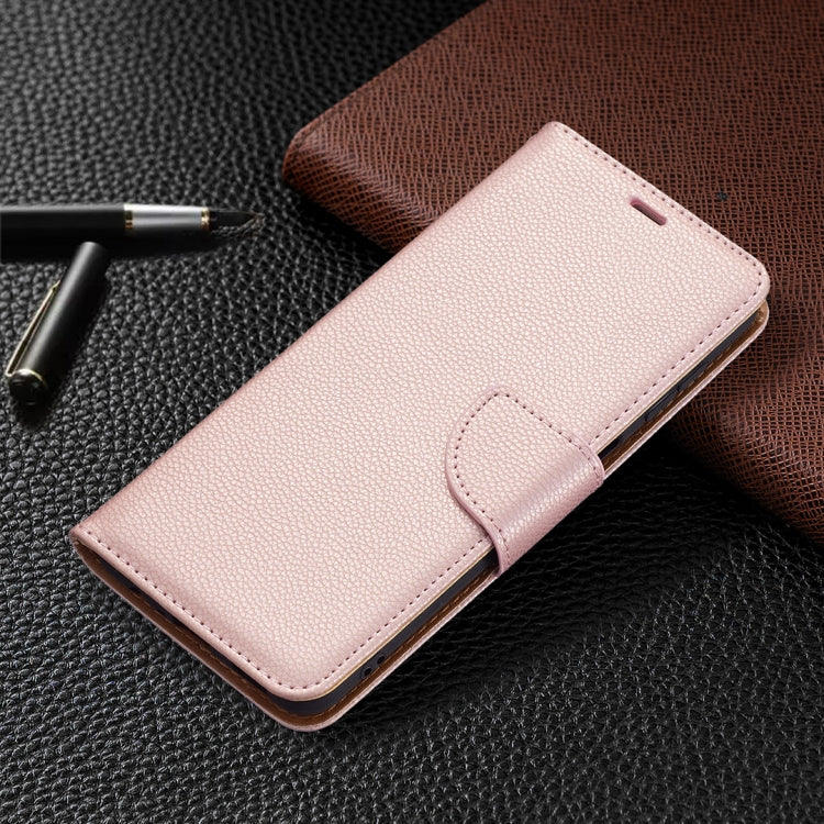 For Samsung Galaxy A13 5G Litchi Texture Pure Color Horizontal Flip Leather Phone Case with Holder & Card Slots & Wallet & Lanyard