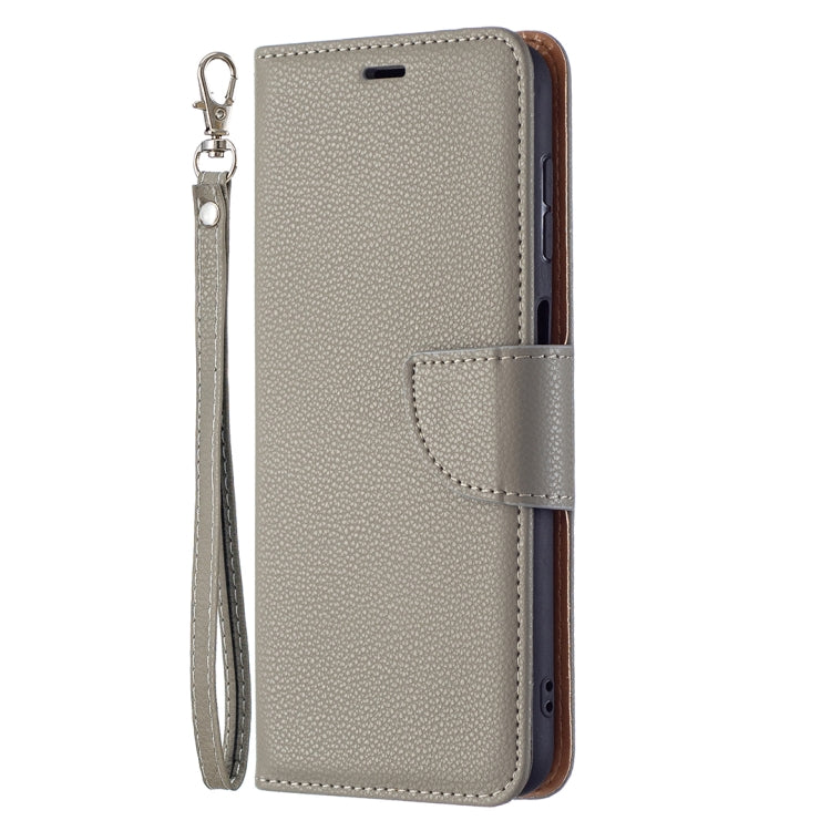 For Samsung Galaxy A13 5G Litchi Texture Pure Color Horizontal Flip Leather Phone Case with Holder & Card Slots & Wallet & Lanyard