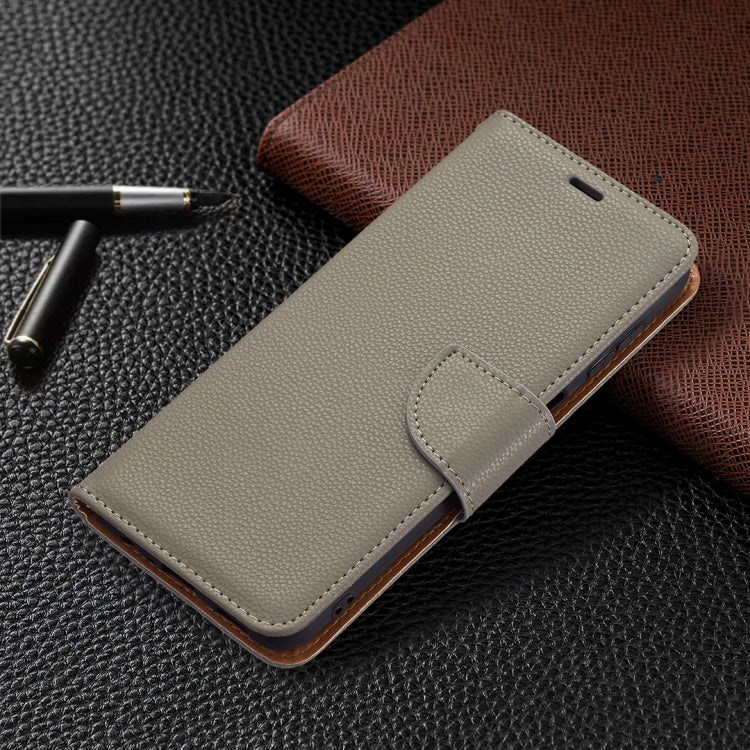 For Samsung Galaxy A13 5G Litchi Texture Pure Color Horizontal Flip Leather Phone Case with Holder & Card Slots & Wallet & Lanyard