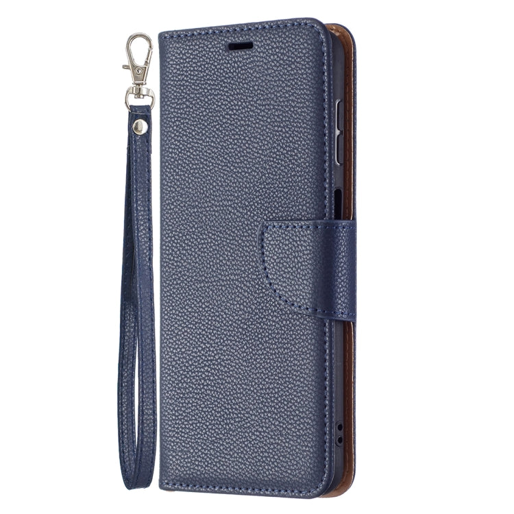 For Samsung Galaxy A13 5G Litchi Texture Pure Color Horizontal Flip Leather Phone Case with Holder & Card Slots & Wallet & Lanyard