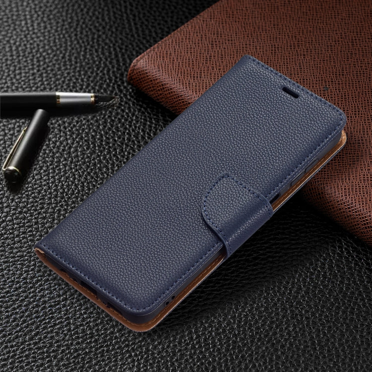 For Samsung Galaxy A13 5G Litchi Texture Pure Color Horizontal Flip Leather Phone Case with Holder & Card Slots & Wallet & Lanyard