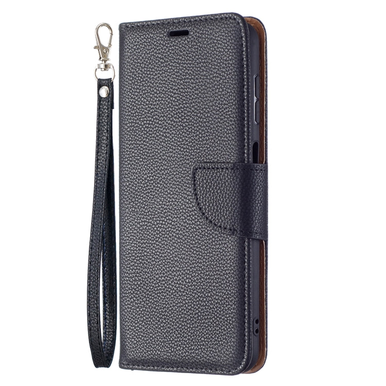 For Samsung Galaxy A13 5G Litchi Texture Pure Color Horizontal Flip Leather Phone Case with Holder & Card Slots & Wallet & Lanyard