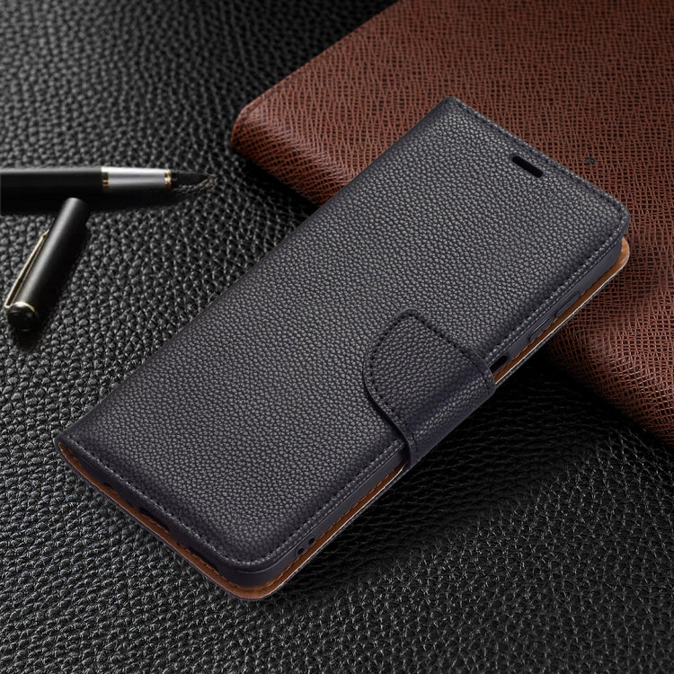 For Samsung Galaxy A13 5G Litchi Texture Pure Color Horizontal Flip Leather Phone Case with Holder & Card Slots & Wallet & Lanyard