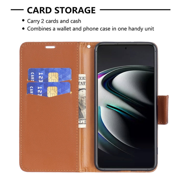 For Samsung Galaxy S22+ 5G Litchi Texture Pure Color Horizontal Flip Leather Phone Case with Holder & Card Slots & Wallet & Lanyard