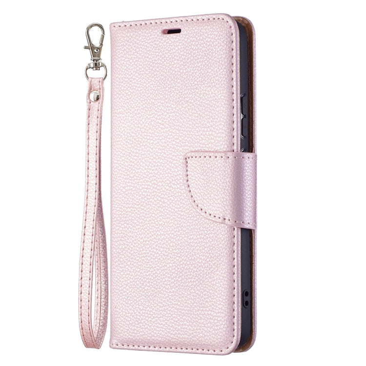 For Samsung Galaxy S22+ 5G Litchi Texture Pure Color Horizontal Flip Leather Phone Case with Holder & Card Slots & Wallet & Lanyard