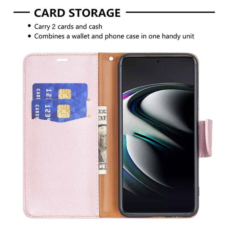 For Samsung Galaxy S22+ 5G Litchi Texture Pure Color Horizontal Flip Leather Phone Case with Holder & Card Slots & Wallet & Lanyard