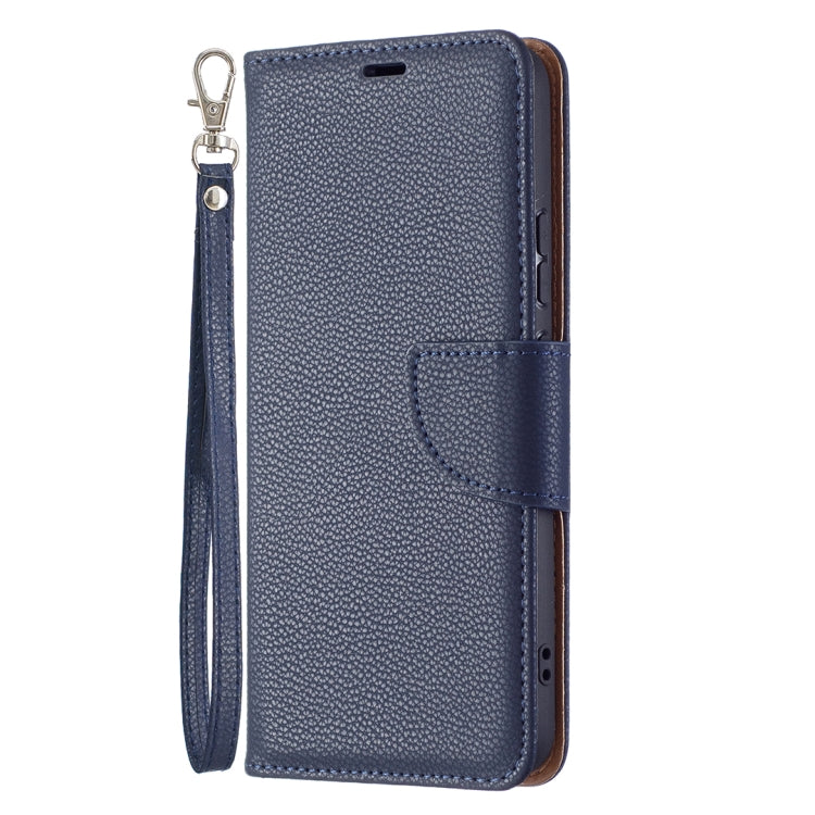 For Samsung Galaxy S22+ 5G Litchi Texture Pure Color Horizontal Flip Leather Phone Case with Holder & Card Slots & Wallet & Lanyard