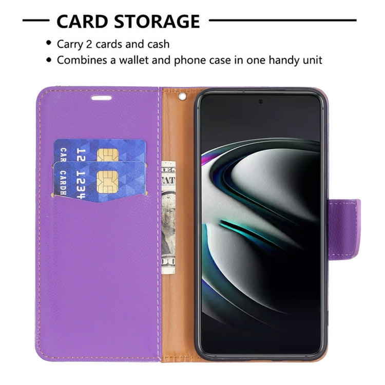 For Samsung Galaxy S22+ 5G Litchi Texture Pure Color Horizontal Flip Leather Phone Case with Holder & Card Slots & Wallet & Lanyard
