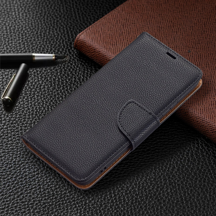For Samsung Galaxy S22+ 5G Litchi Texture Pure Color Horizontal Flip Leather Phone Case with Holder & Card Slots & Wallet & Lanyard
