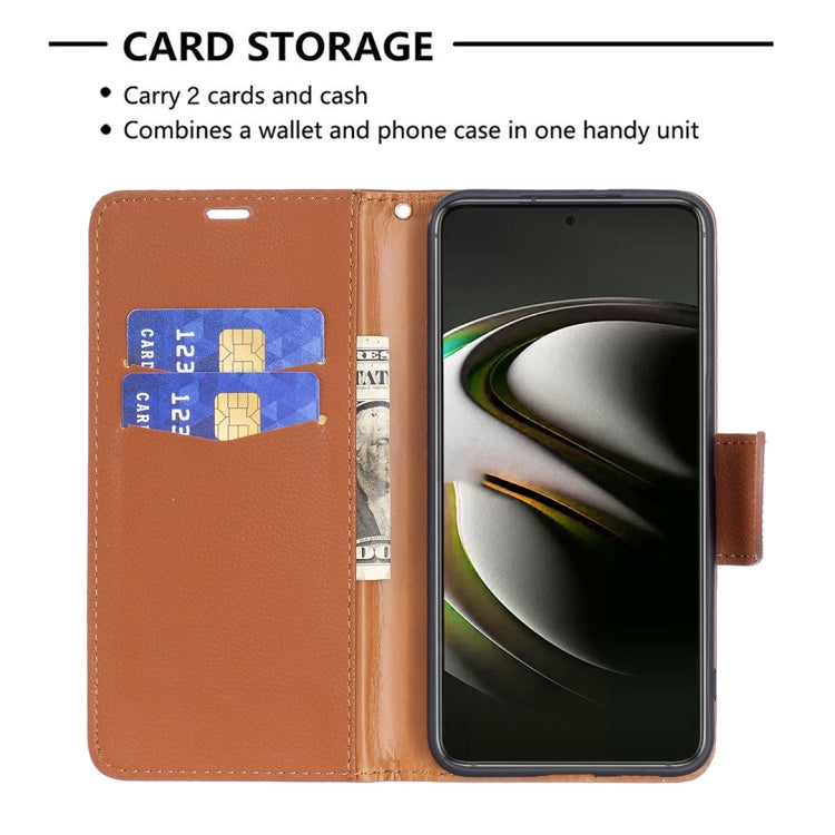 For Samsung Galaxy S22 5G Litchi Texture Pure Color Horizontal Flip Leather Phone Case with Holder & Card Slots & Wallet & Lanyard