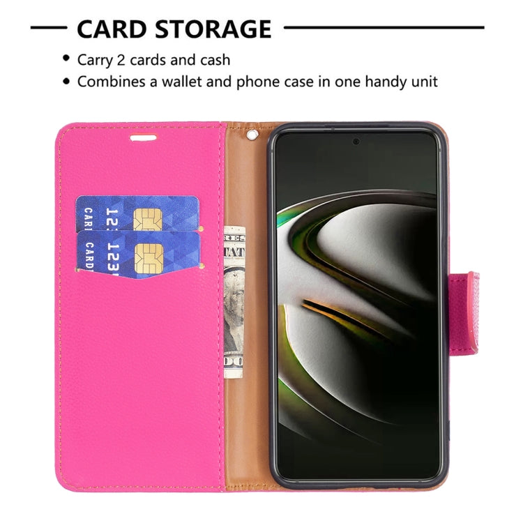 For Samsung Galaxy S22 5G Litchi Texture Pure Color Horizontal Flip Leather Phone Case with Holder & Card Slots & Wallet & Lanyard