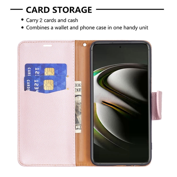 For Samsung Galaxy S22 5G Litchi Texture Pure Color Horizontal Flip Leather Phone Case with Holder & Card Slots & Wallet & Lanyard
