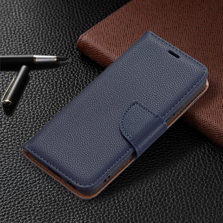 For Samsung Galaxy S22 5G Litchi Texture Pure Color Horizontal Flip Leather Phone Case with Holder & Card Slots & Wallet & Lanyard