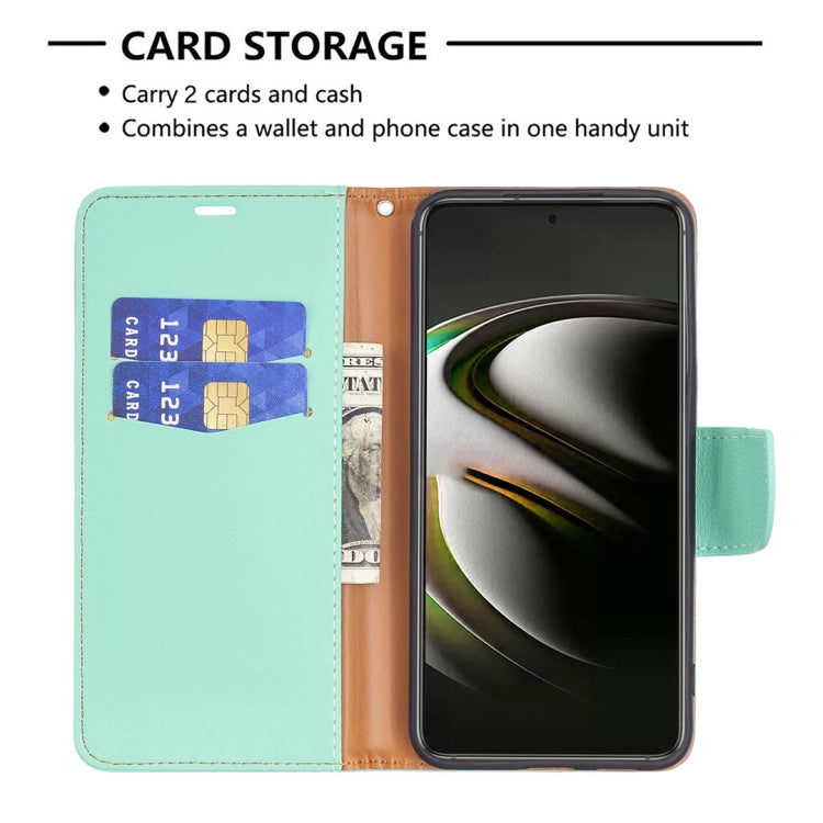 For Samsung Galaxy S22 5G Litchi Texture Pure Color Horizontal Flip Leather Phone Case with Holder & Card Slots & Wallet & Lanyard