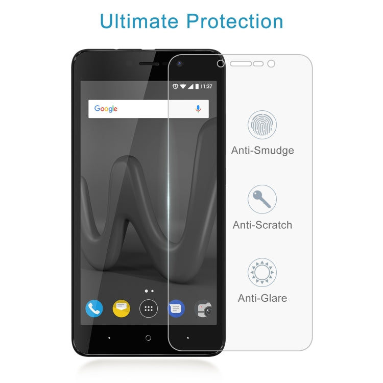0.26mm 9H 2.5D Tempered Glass Film For Wiko Lenny4